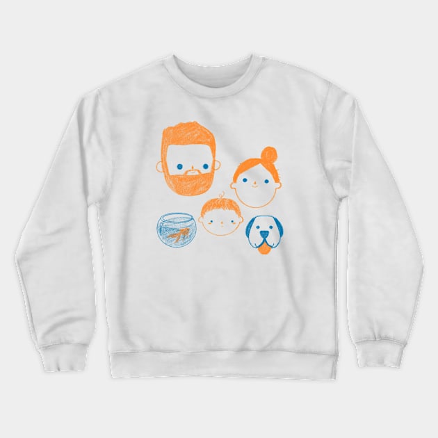 Newest family member Crewneck Sweatshirt by AnaRitaRobalo